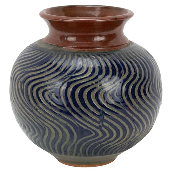 David MacDonald Glazed Art Pottery Vase