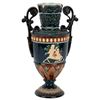 Image 1 : Wilhelm Schiller Majolica Greco-Roman Mantel Vase