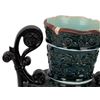 Image 5 : Wilhelm Schiller Majolica Greco-Roman Mantel Vase