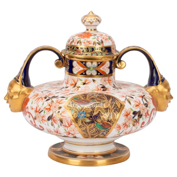 Royal Crown Derby Imari Porcelain Vase