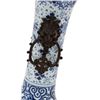 Image 4 : Boch Freres Keramis Blue & White Mounted Vase