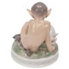 Image 5 : Royal Copenhagen Porcelain "Faun with Rabbit"