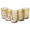 Image 8 : Antique Hand-Painted Bubble Glass Pitcher Set