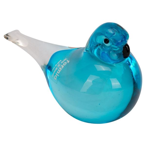 Murano Italy Art Glass Dove Figural Sculpture