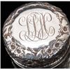 Image 8 : Antique Sterling Silver Crystal Dresser Lot