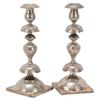 Image 2 : Antique Norblin & Co. Silver Plate Candlesticks
