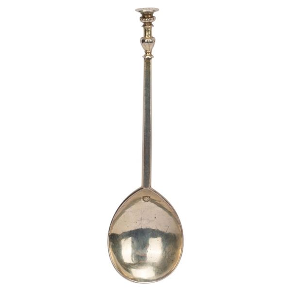 Antique 1600s Elizabeth I Sterling Seal-Top Spoon
