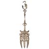 Image 1 : Antique Dutch Silver Stork Handle Serving Fork