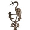 Image 3 : Antique Dutch Silver Stork Handle Serving Fork