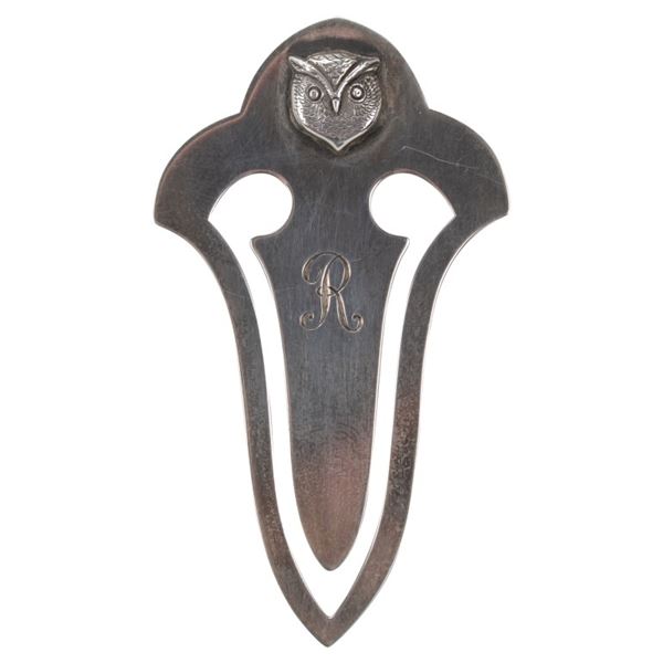 Georg Jensen USA Sterling Owl 17 Bookmark