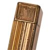 Image 6 : S.T. Dupont Ridged Gold Roller Gas Lighter 6515CP