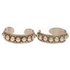 Image 2 : Siam Sterling Silver Cuff Bracelet Pair