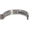Image 7 : Hermès Clic H White Enamel Palladium Bracelet