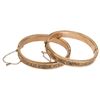 Image 2 : Antique Bates and Bacon Gold Filled Enamel Bangles