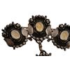 Image 4 : Art Nouveau Sterling Citrine Glass Cabochon Brooch