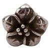 Image 10 : Sterling Art Nouveau Style Flower Jewelry