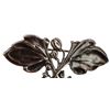 Image 4 : Sterling Art Nouveau Style Flower Jewelry
