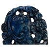 Image 4 : Chinese Carved Lapis Gourd Flora Stone