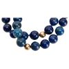 Image 3 : 14K Lapis Lazuli Bead Necklace