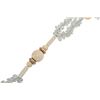 Image 6 : Carved Swans Bone Bead Tumbled Aquamarine Choker