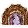 Image 5 : Antique 14K Gold & Amethyst Demi Parure