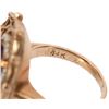 Image 6 : Antique 14K Gold & Amethyst Demi Parure