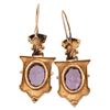 Image 9 : Antique 14K Gold & Amethyst Demi Parure