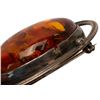 Image 3 : Sterling Baltic Russian Amber Brooch