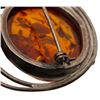 Image 6 : Sterling Baltic Russian Amber Brooch