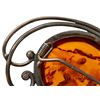 Image 7 : Sterling Baltic Russian Amber Brooch