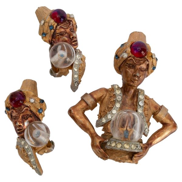 HAR Hargo Genie Fortune Teller Demi Parure
