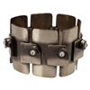 Image 1 : Modernist Frank Rebajes Sterling Panel Bracelet