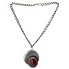 Image 1 : Hurst Kingsbury Sterling MCM Pendant Necklace