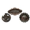 Image 2 : Victorian Aesthetic Movement Sterling Brooch Lot