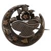 Image 3 : Victorian Aesthetic Movement Sterling Brooch Lot