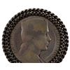 Image 3 : Antique Silver Latvian Republic 1931 Coin Brooch