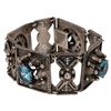 Image 2 : European Sterling Blue Topaz Parure