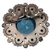 Image 6 : European Sterling Blue Topaz Parure