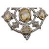 Image 2 : Judith Ripka Silver Canary Crystal Diamond Pendant