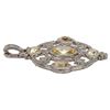 Image 5 : Judith Ripka Silver Canary Crystal Diamond Pendant