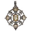 Image 6 : Judith Ripka Silver Canary Crystal Diamond Pendant