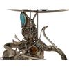 Image 5 : Sterling & Turquoise Sagittarius Centaur Cuff
