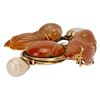 Image 3 : Signed Iradj Moini Crystal Figural Cicada Brooch