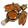 Image 4 : Signed Iradj Moini Crystal Figural Cicada Brooch