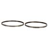 Image 3 : Walter Lampl Engraved Sterling Bangle Pair