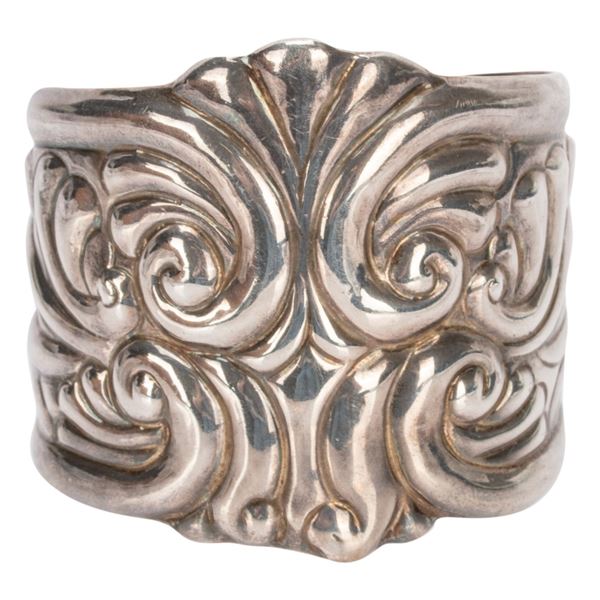 Taxco Mexico 950 Silver Cuff Bracelet