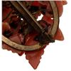 Image 5 : Antique Carved Coral Floral Bouquet Brooch