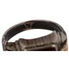 Image 5 : Otsby & Barton Sterling 10K Ruby Signet Ring 9 1/4