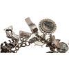 Image 3 : Sterling Silver Charm Bracelet - 37 charms