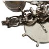 Image 5 : Sterling Silver Charm Bracelet - 37 charms